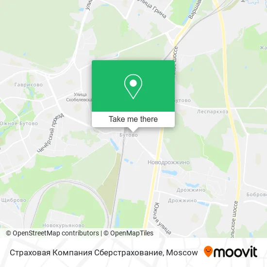 Страховая Компания Сберстрахование map