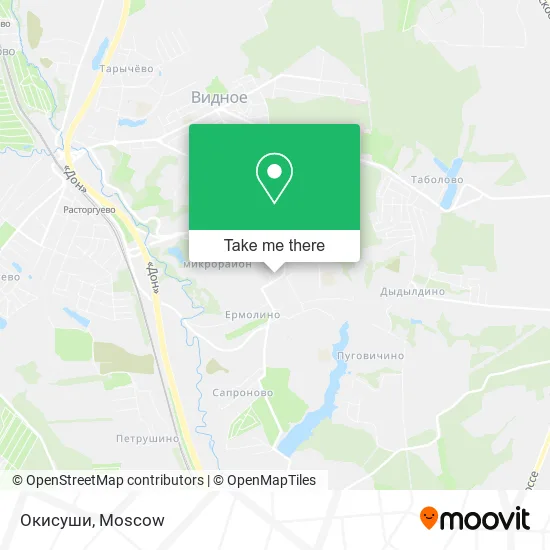 Окисуши map