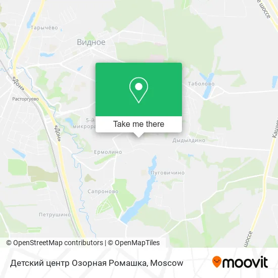 Детский центр Озорная Ромашка map