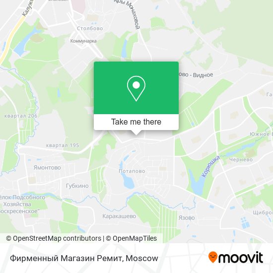 Фирменный Магазин Ремит map