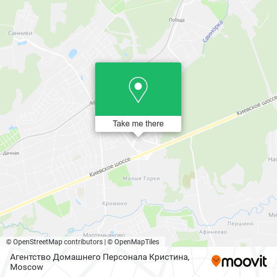Агентство Домашнего Персонала Кристина map