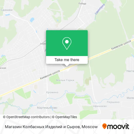 Магазин Колбасных Изделий и Сыров map