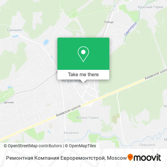 Ремонтная Компания Евроремонтстрой map