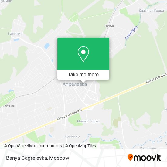 Banya Gagrelevka map