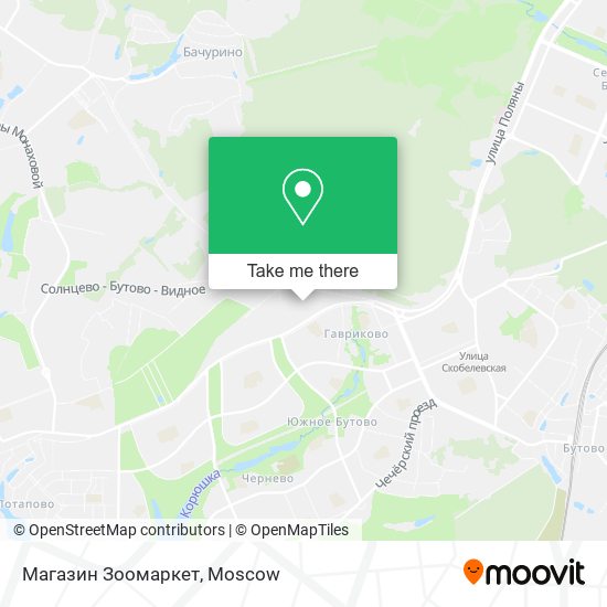 Магазин Зоомаркет map