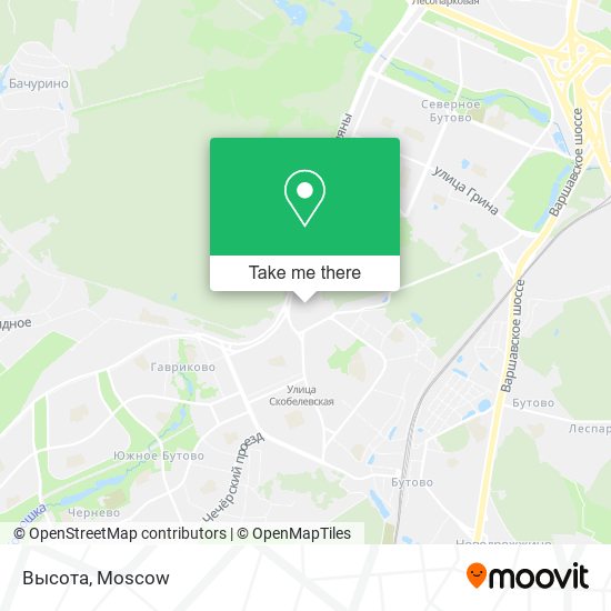 Высота map