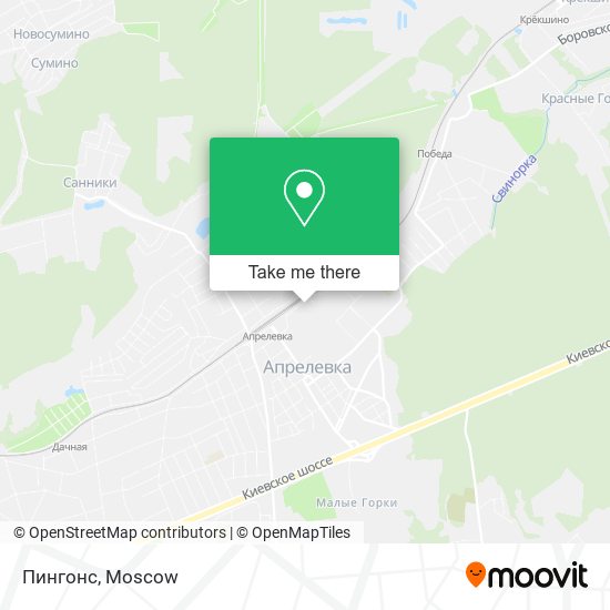 Пингонс map