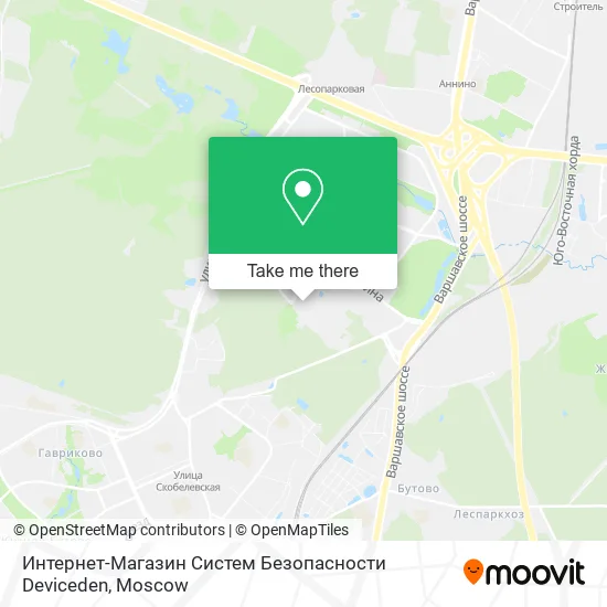 Интернет-Магазин Систем Безопасности Deviceden map