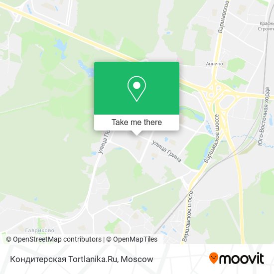 Кондитерская Tortlanika.Ru map