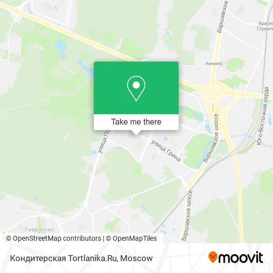 Кондитерская Tortlanika.Ru map