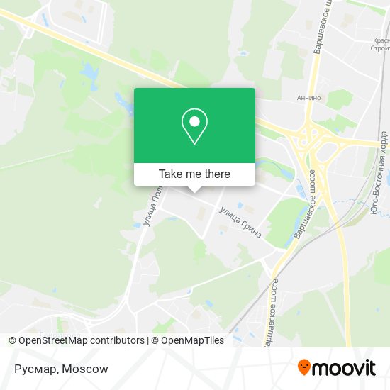 Русмар map