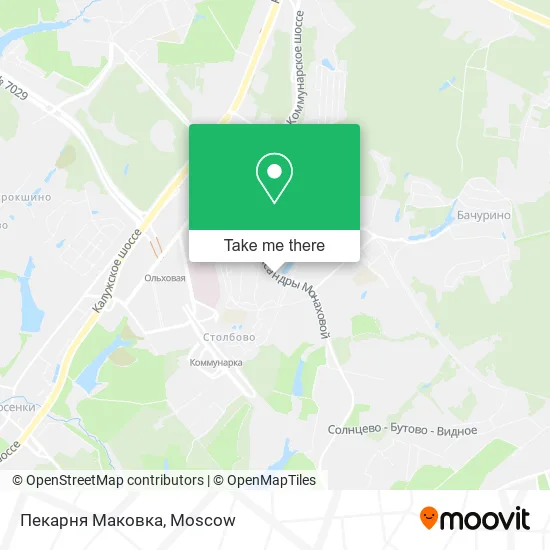 Пекарня Маковка map