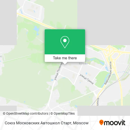 Союз Московских Автошкол Старт map