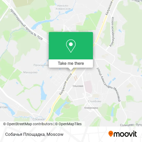 Собачья Площадка map