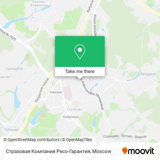 Страховая Компания Ресо-Гарантия map