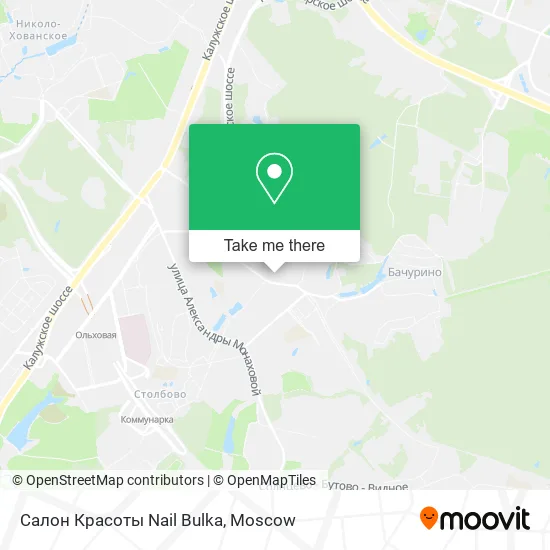 Салон Красоты Nail Bulka map