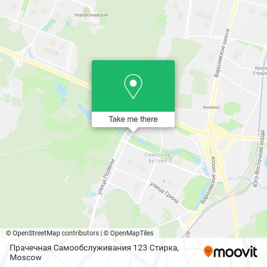 Прачечная Самообслуживания 123 Стирка map