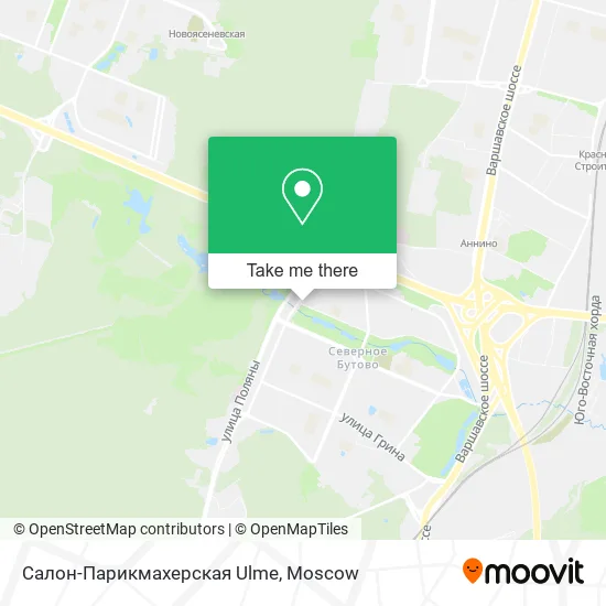 Салон-Парикмахерская Ulme map
