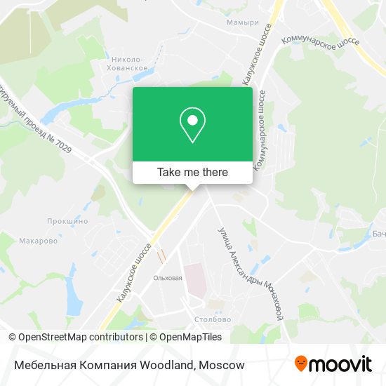 Мебельная Компания Woodland map