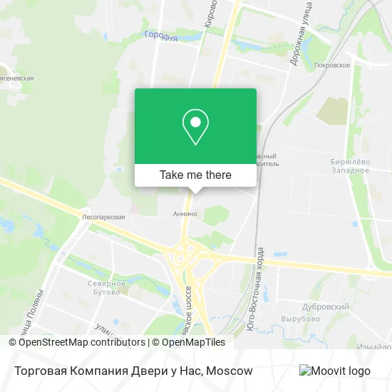 Торговая Компания Двери у Нас map