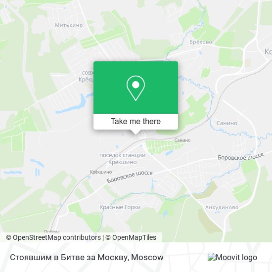 Стоявшим в Битве за Москву map