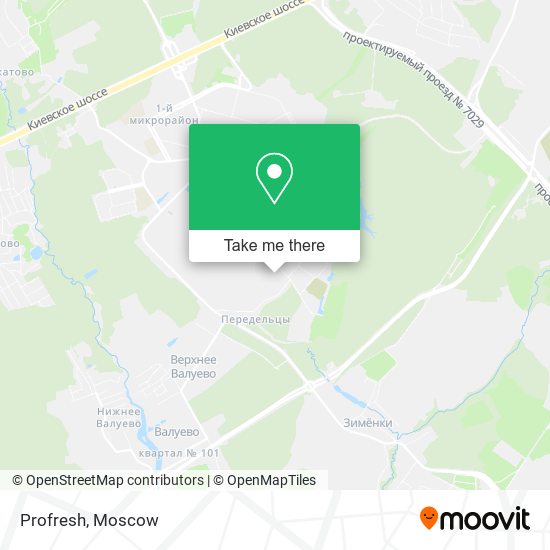 Profresh map