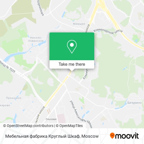 Мебельная фабрика Круглый Шкаф map