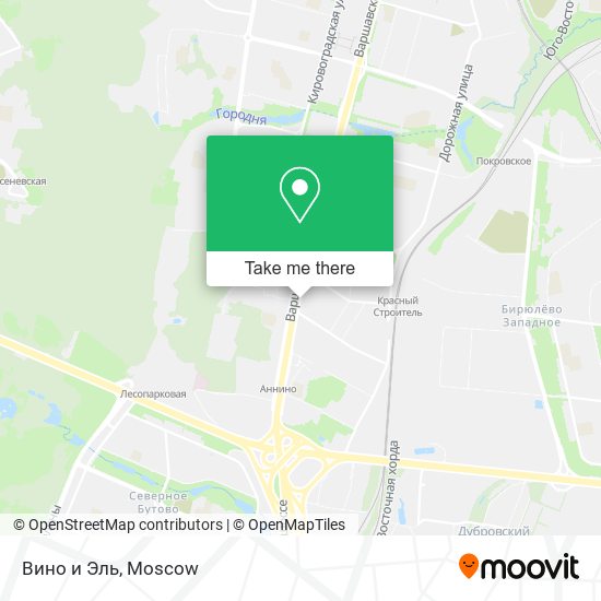 Вино и Эль map