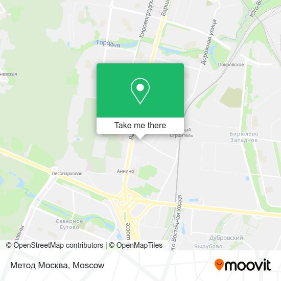 Метод Москва map