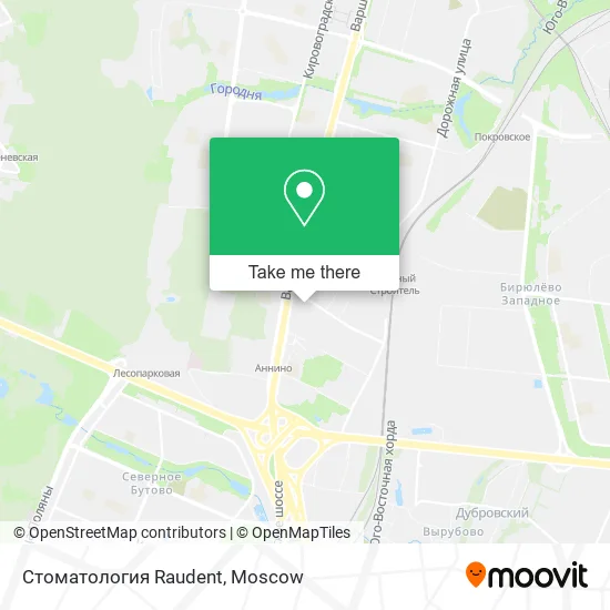 Стоматология Raudent map