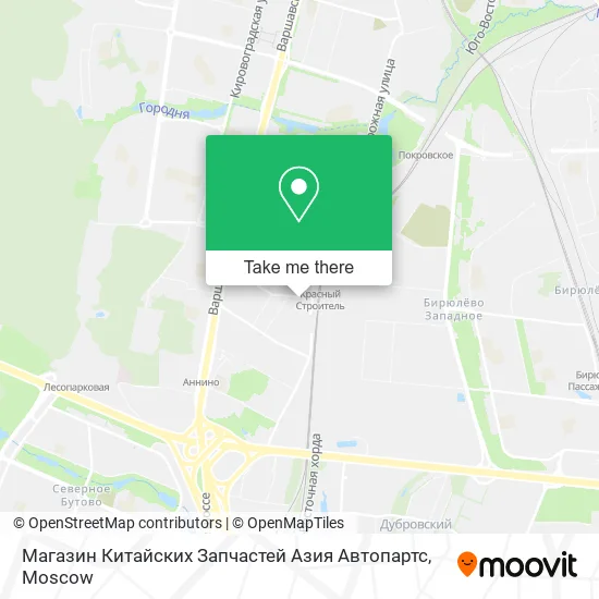 Магазин Китайских Запчастей Азия Автопартс map