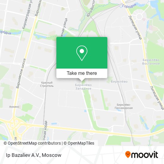 Ip Bazaliev A.V. map