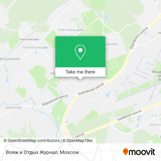 Вояж и Отдых Журнал map