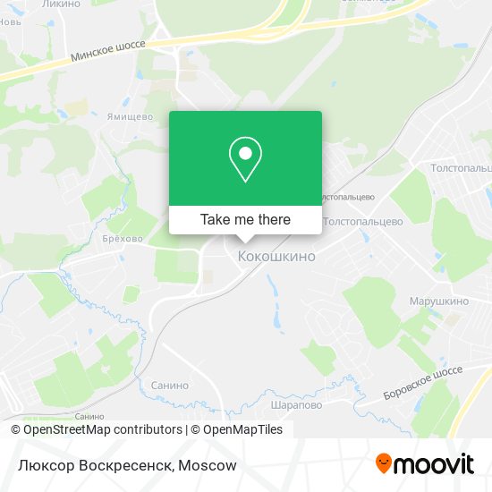 Люксор Воскресенск map