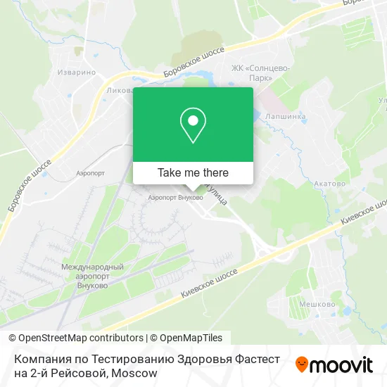Компания по Тестированию Здоровья Фастест на 2-й Рейсовой map