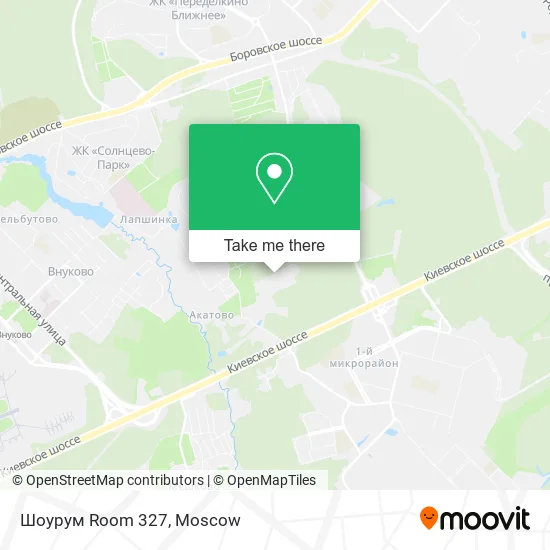 Шоурум Room 327 map