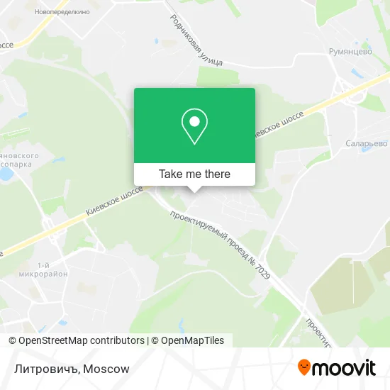 Литровичъ map