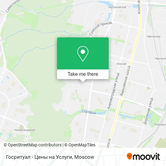 Госритуал - Цены на Услуги map