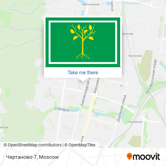 Чертаново-7 map