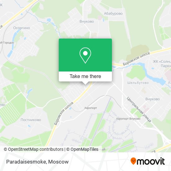 Paradaisesmoke map
