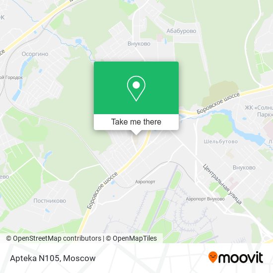 Apteka N105 map