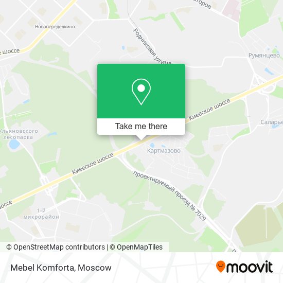 Mebel Komforta map