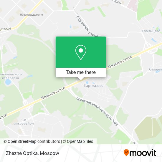 Zhezhe Optika map