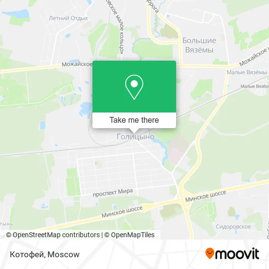 Котофей map