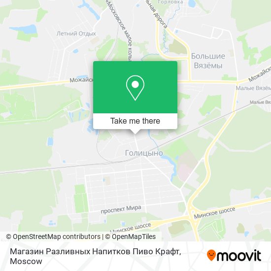 Магазин Разливных Напитков Пиво Крафт map