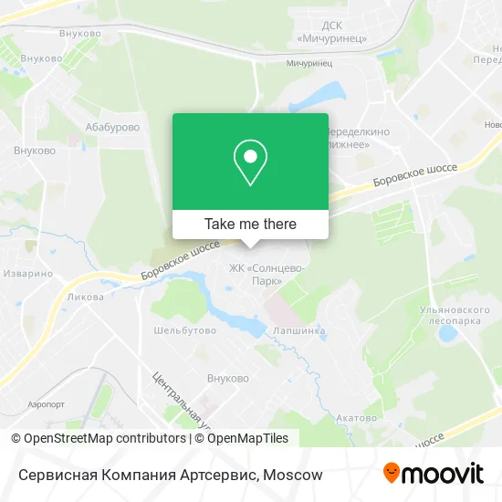 Сервисная Компания Артсервис map