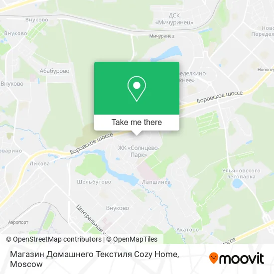 Магазин Домашнего Текстиля Cozy Home map