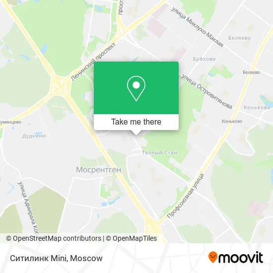 Ситилинк Mini map