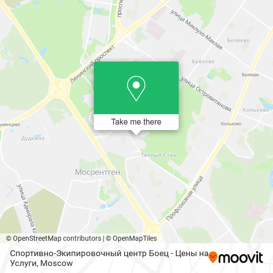 Спортивно-Экипировочный центр Боец - Цены на Услуги map