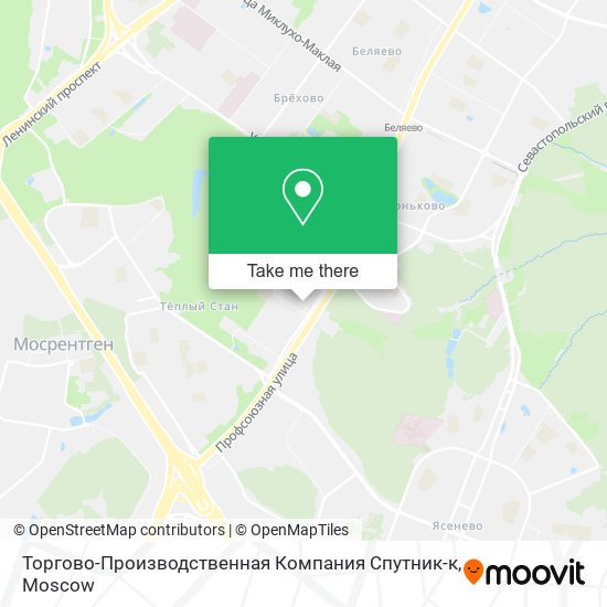 Торгово-Производственная Компания Спутник-к map